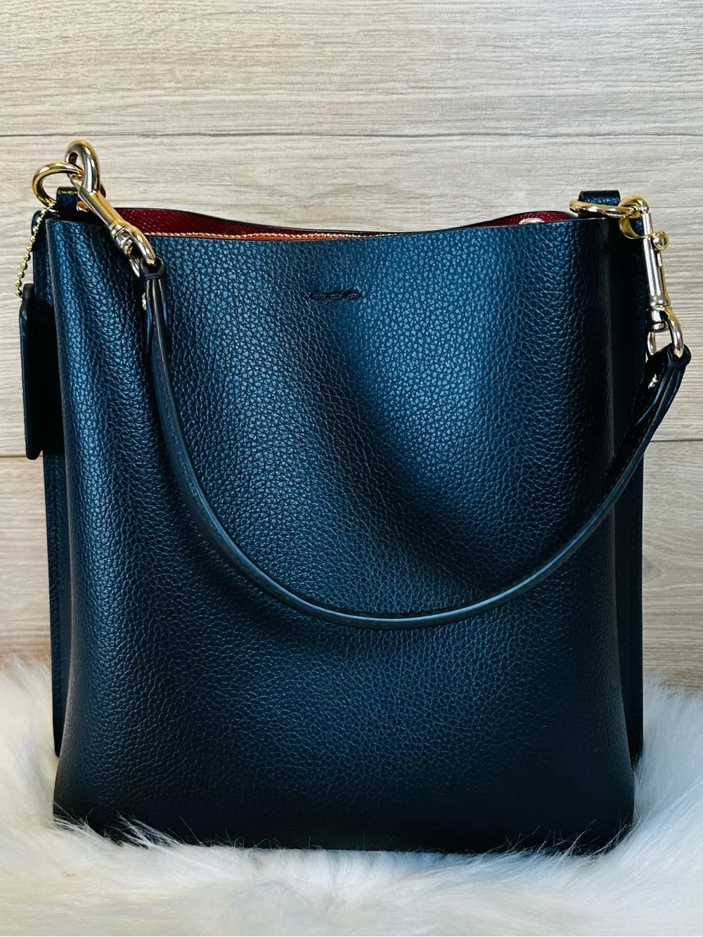 Coach Molly Bucket Black 22